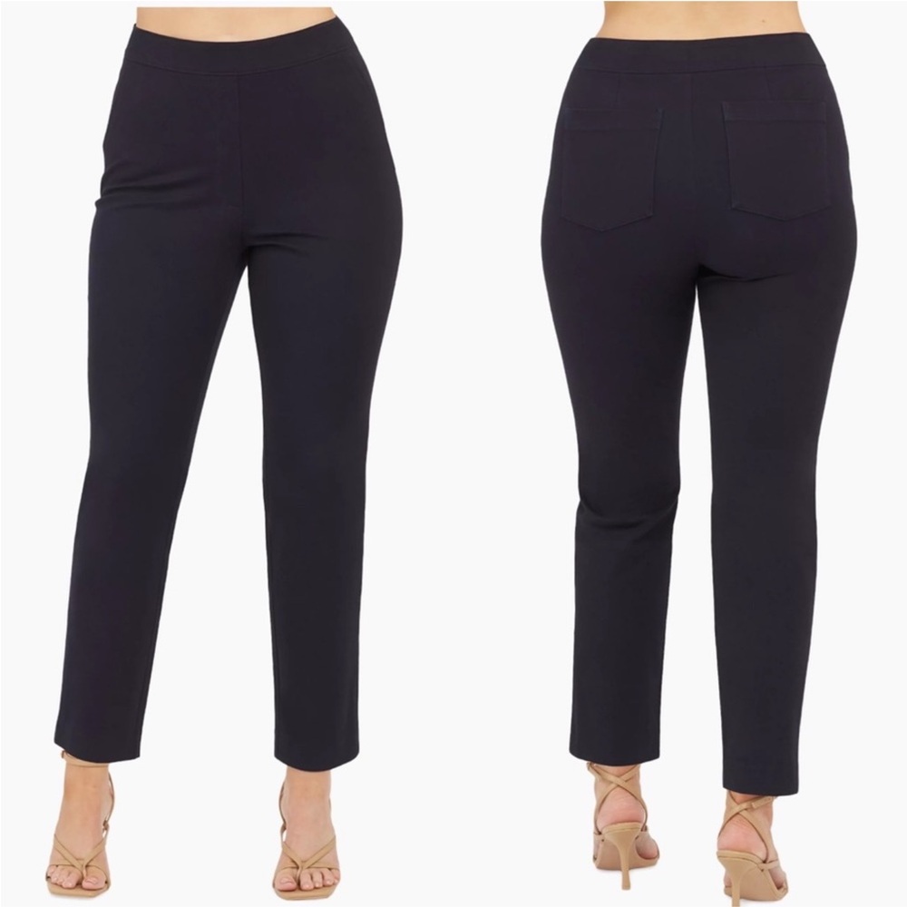 SPANX Black Ponte Slim Ankle Pants